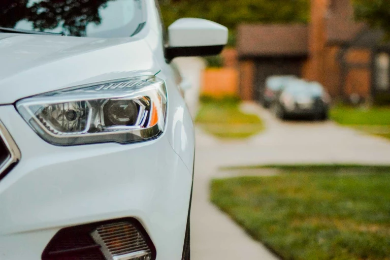 Car-insurance-questions-white-car-front