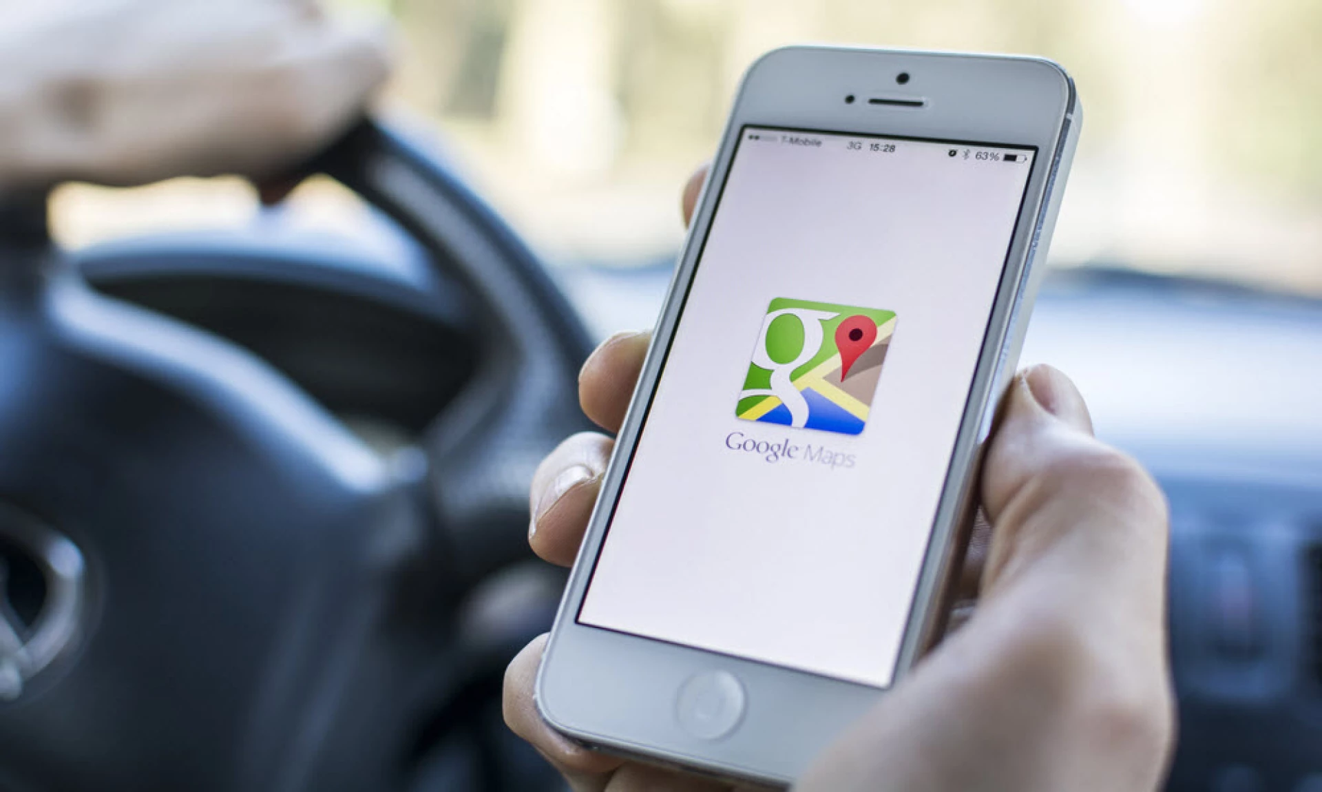 Google Maps on iPhone